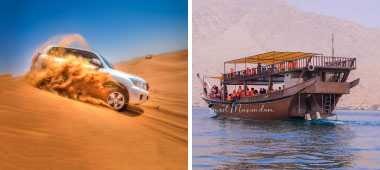 Desert Sands to Coastal Charms: Traverse the desert on a Safari adventure, then sail through the stu