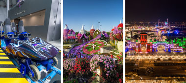 Experience the beauty of Miracle Garden, the thrill of the Storm Coaster, and the cultural richness 