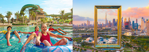 Atlantis Aquaventure Waterpark and Dubai Frame Combo